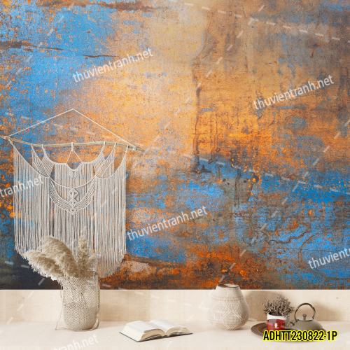 Tranh dán tường hoa văn trừu tượng- -ADHTT230822-1P - Tranh tường chất lượng cao